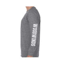 EHHS Band Mom long sleeve (PRINTED SLEEVES-GREY)