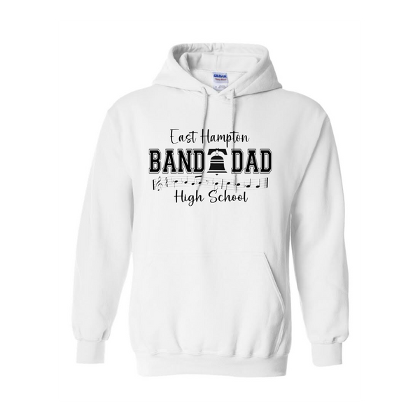 EHHS Band Dad Pullover Hoodie (WHITE)