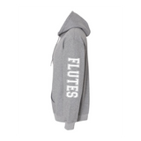 EHHS Band Mom pullover hoodie (PRINTED SLEEVES-GREY)