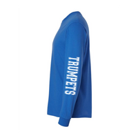 EHHS Band Mom long sleeve (PRINTED SLEEVES-BLUE)