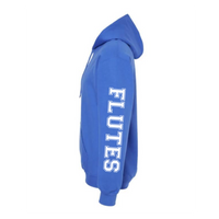 EHHS Band Fam pullover hoodie (PRINTED SLEEVES-BLUE)