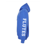 EHHS Band Fam pullover hoodie (PRINTED SLEEVES-BLUE)