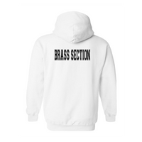 EHHS Band Mom Pullover Hoodie (WHITE)