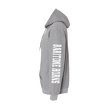 EHHS Band Fam pullover hoodie (PRINTED SLEEVES-GREY)