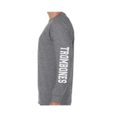 EHHS Band Fam long sleeve (PRINTED SLEEVES-GREY)