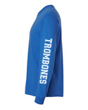 EHHS Band Fam long sleeve (PRINTED SLEEVES-BLUE)