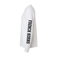 EHHS Band Fam long sleeve (PRINTED SLEEVES-WHITE)