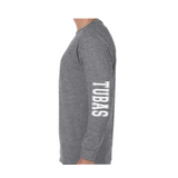 EHHS Band Dad long sleeve (PRINTED SLEEVES-GREY)