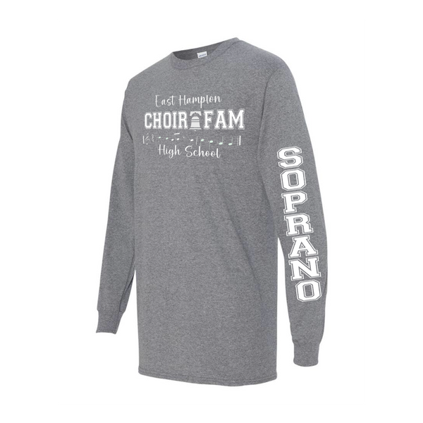 EHHS Choir Fam Long Sleeve (PRINTED SLEEVES)