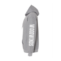 EHHS Band Mom pullover hoodie (PRINTED SLEEVES-GREY)